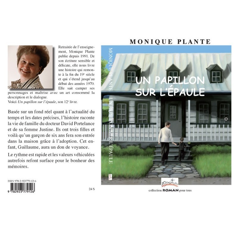 Un papillon sur l’épaule