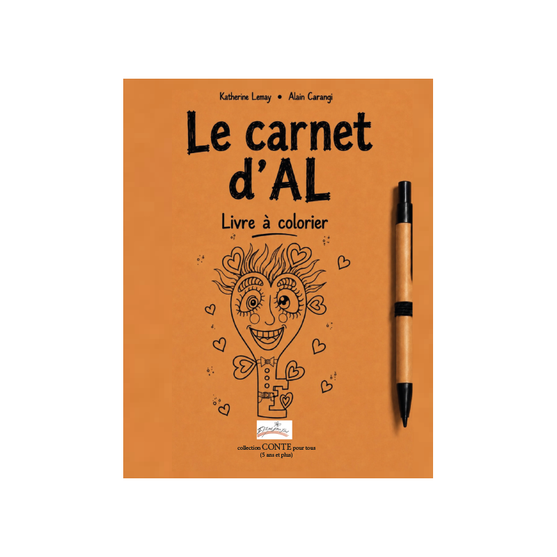 LE CARNET D'AL livre à colorier