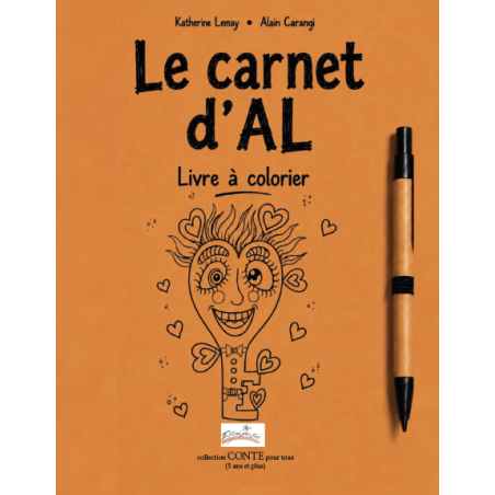 Le carnet d’Al – Livre à colorier – ePub